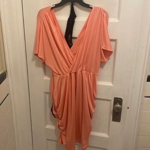 Pink spandex shein dress
